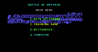 Battle of Britain Title Screen